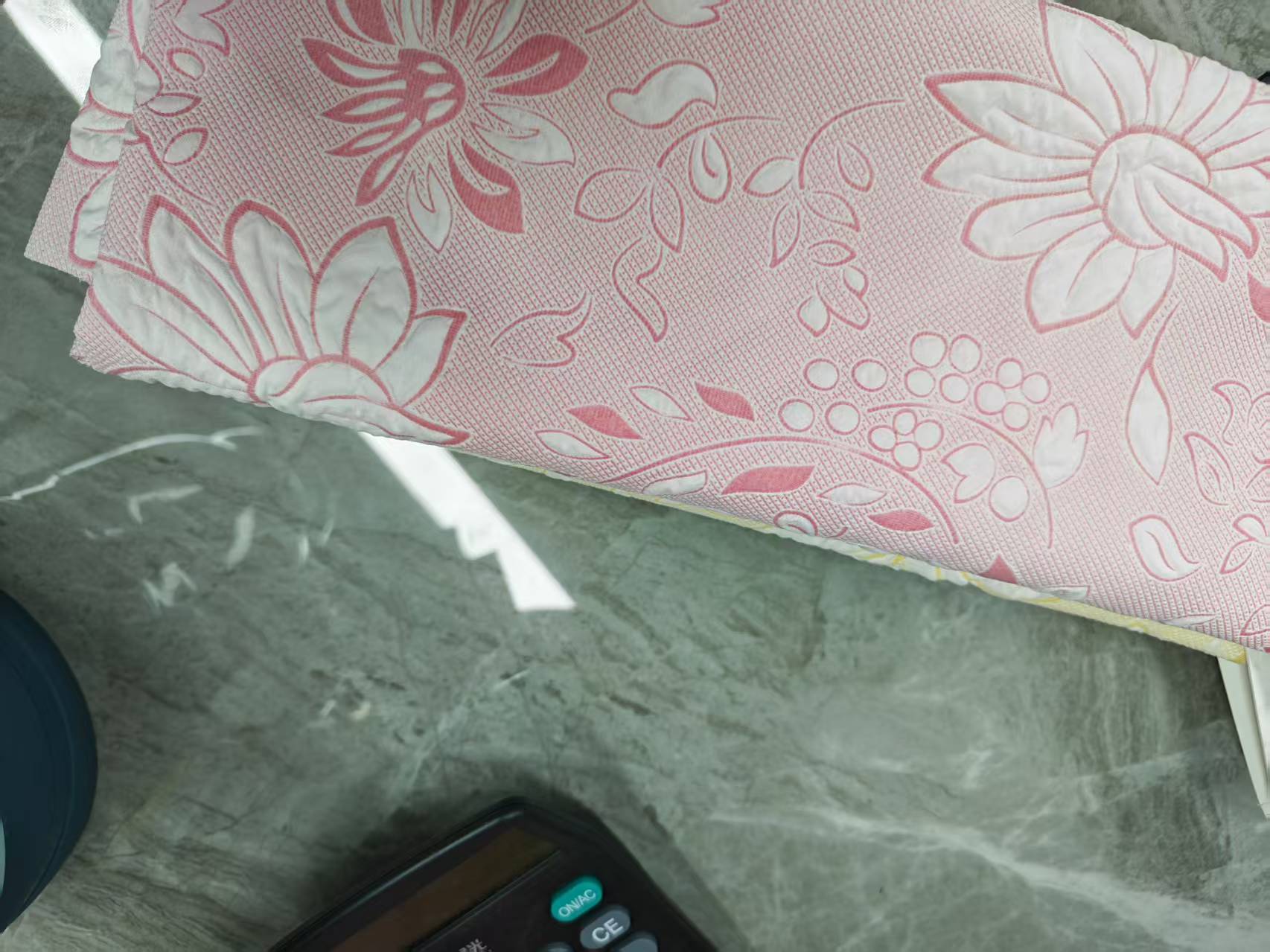 Floral fresh composite fabric for clothing, accessories, pet supplies, bags and accessories details Picture