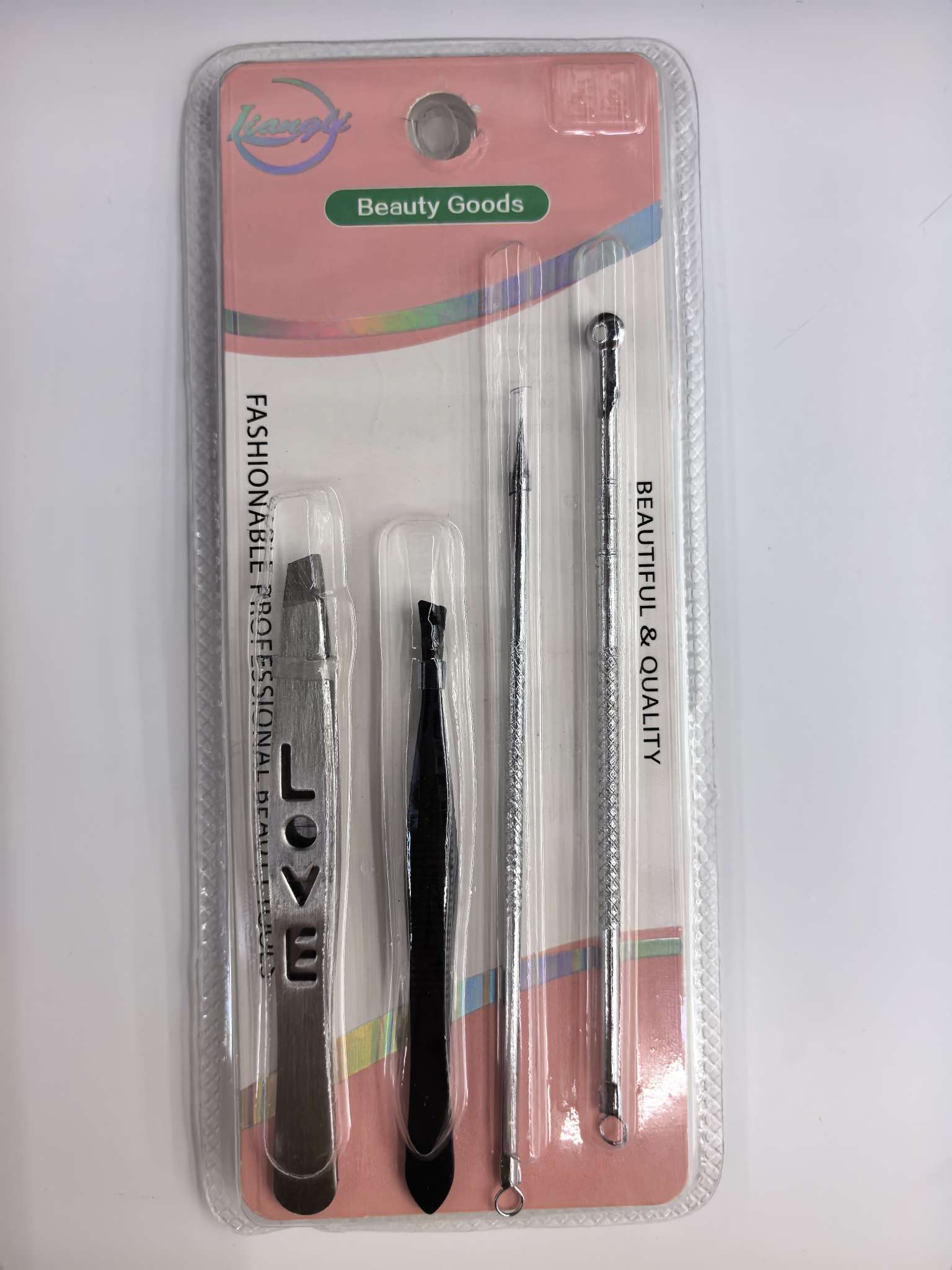 High-precision and high-hardness cell clips, blackhead removal tweezers, stainless steel acne clips, ultra-sharp and fine acne-picking and acne squeezing tools, stainless steel eyebrow clips, bowl needles Application Scenario