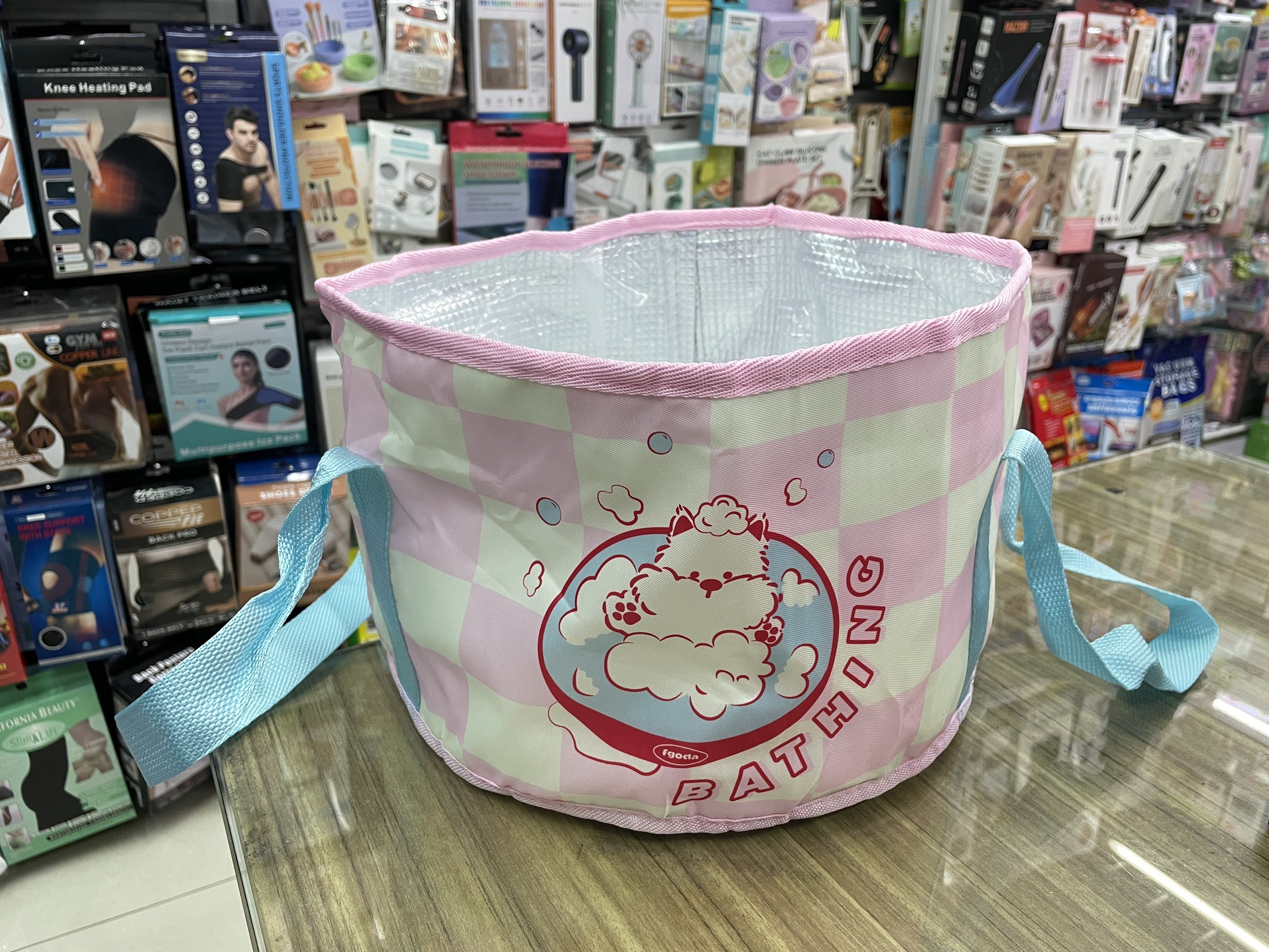 折叠水桶，方便携带水桶，泡脚桶（836-6403.）详情14