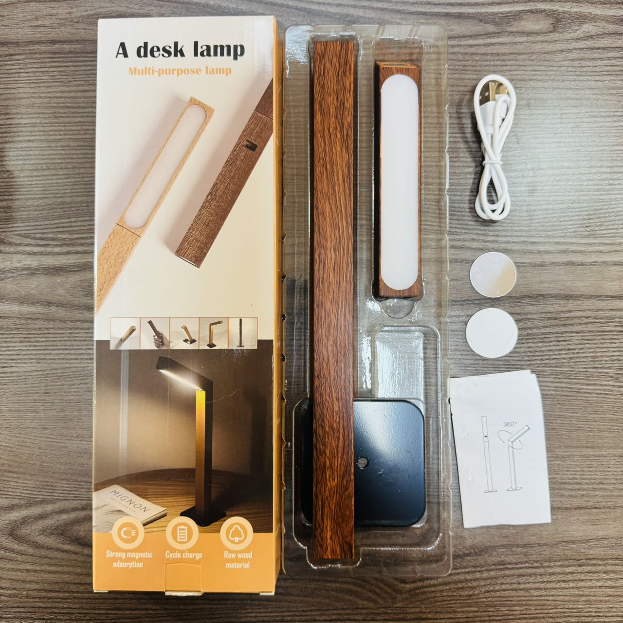 مصابيح خشبية مبتكرة Specification image