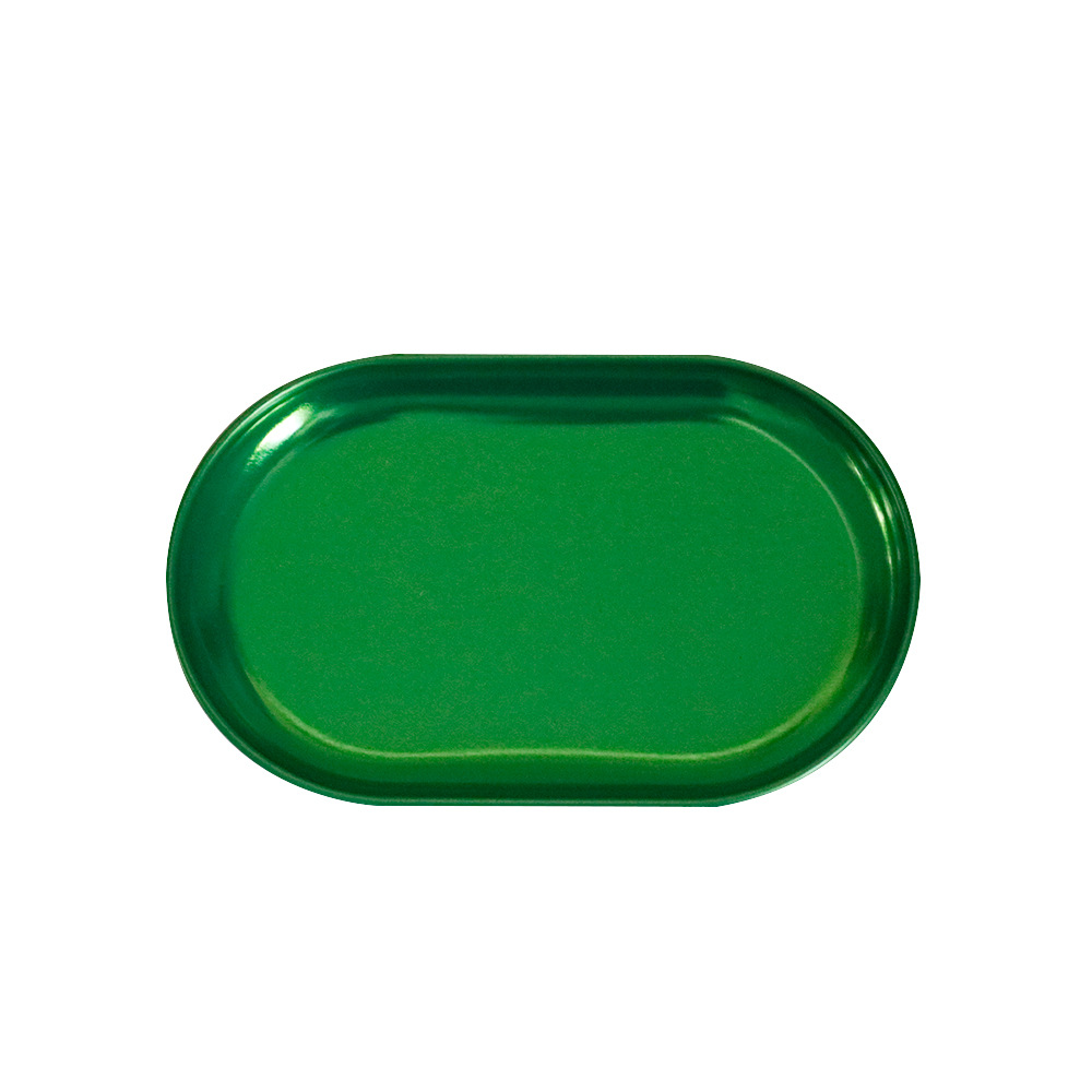 热卖纯色马口铁卷烟盘13cm×8cm小规格卷烟托盘详情5