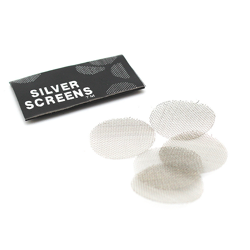 金属网片 银色不锈钢金属烟斗过滤网片 烟斗pipe配件现货