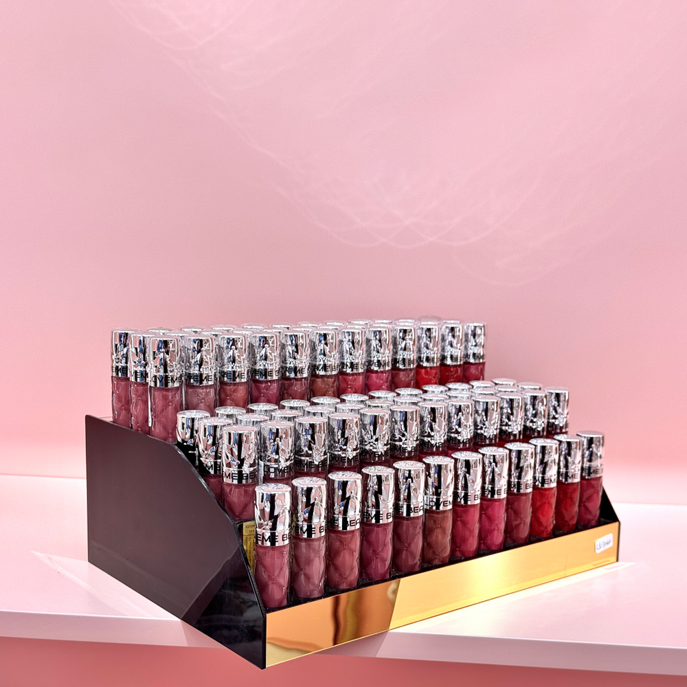 Custom Liquid Lipstick With Acrylic Display Box & 12 colors details Picture