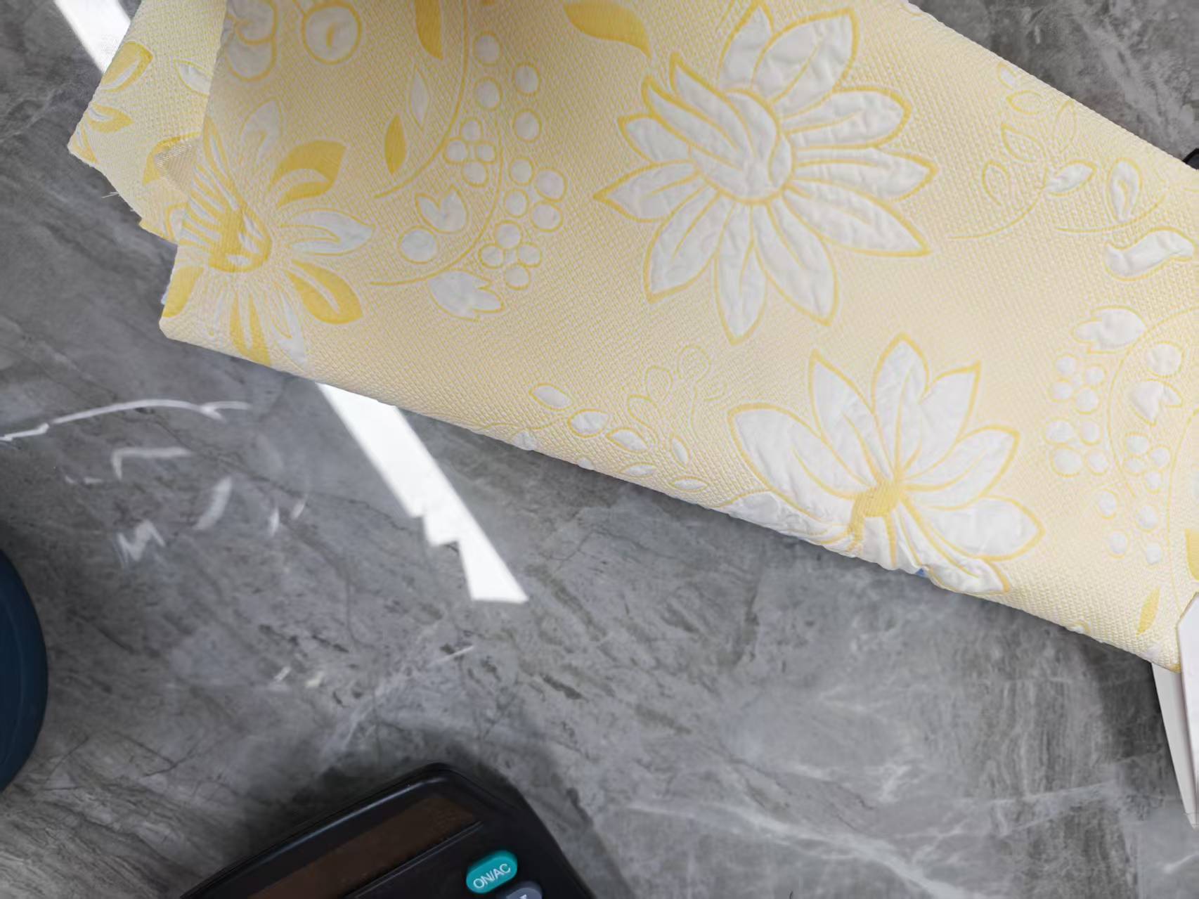 Floral fresh composite fabric for clothing, accessories, pet supplies, bags and accessories Specification image