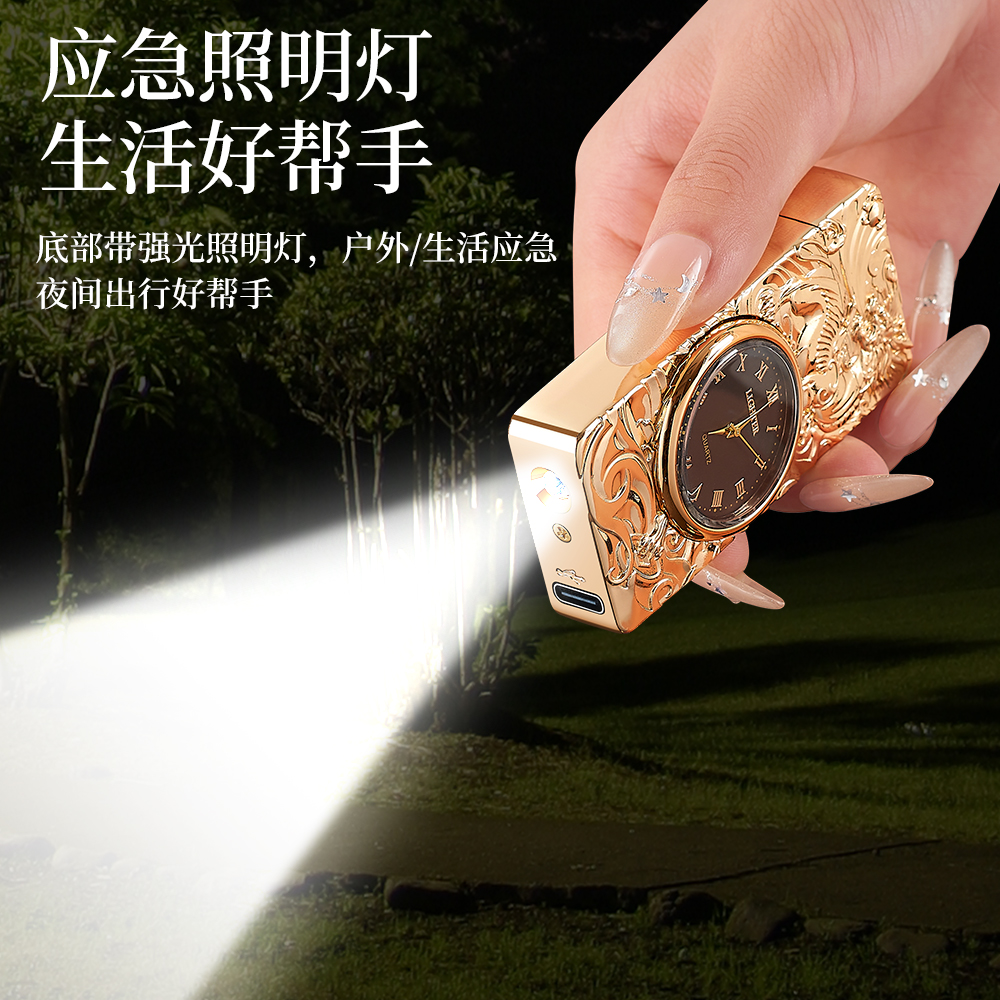 电子打火机/打火机油火机/打火机/指尖陀螺点烟器/手枪打火机细节图