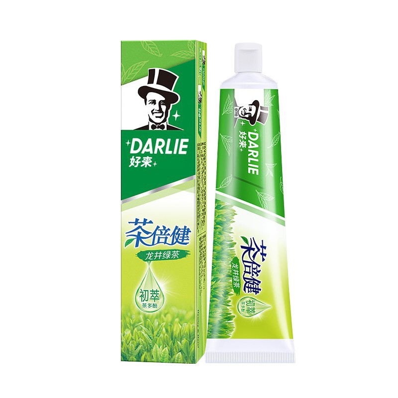 Haolai Tea Biejian Longjing Green Tea Toothpaste 90g/140g/190g Herbal Fragrance one-piece Distribution Specification image