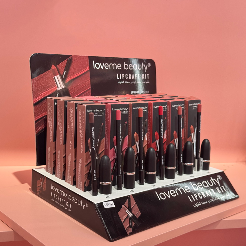 Custom 2 in 1 Lipstick Craft Kit-Loveme Beauty & 12 colors details Picture