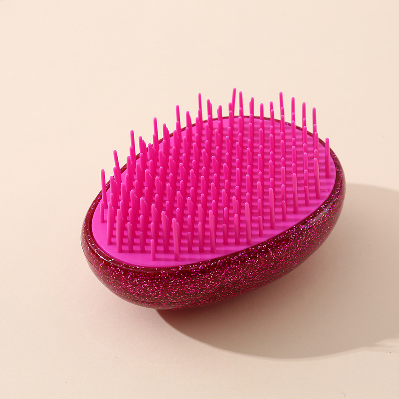 Hwa star sky masaje peine multifuncional hogar suavidad sin nudos amazon cuidado del cabello no daña el cabello liso no daña el cabello peinado de huevo Application Scenario