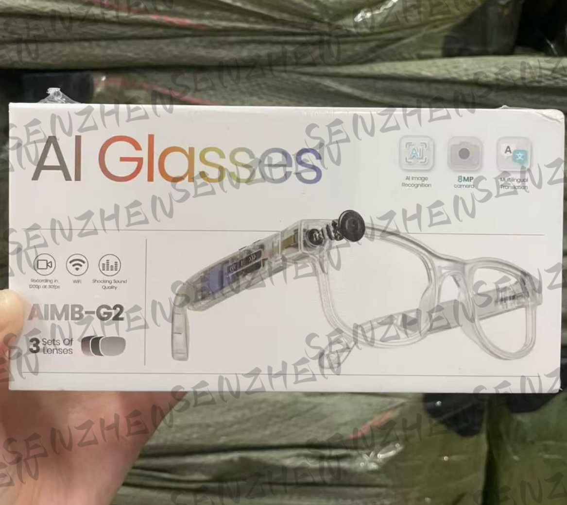 SENZHEN  AI智能眼镜可翻译可摄像蓝牙智能眼镜