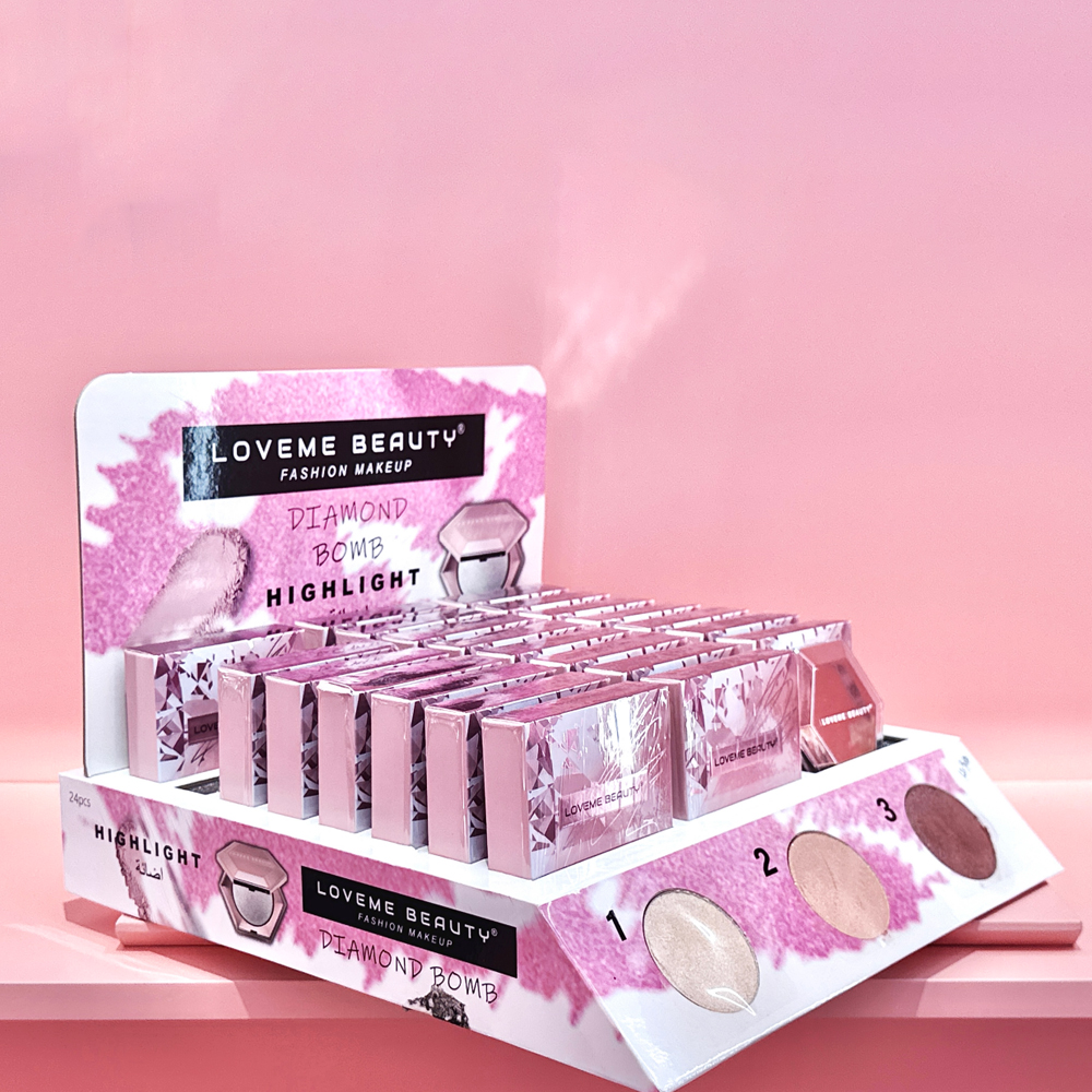 Custom Highlight Diamond Bomb - Loveme Beauty & 6 colors details Picture
