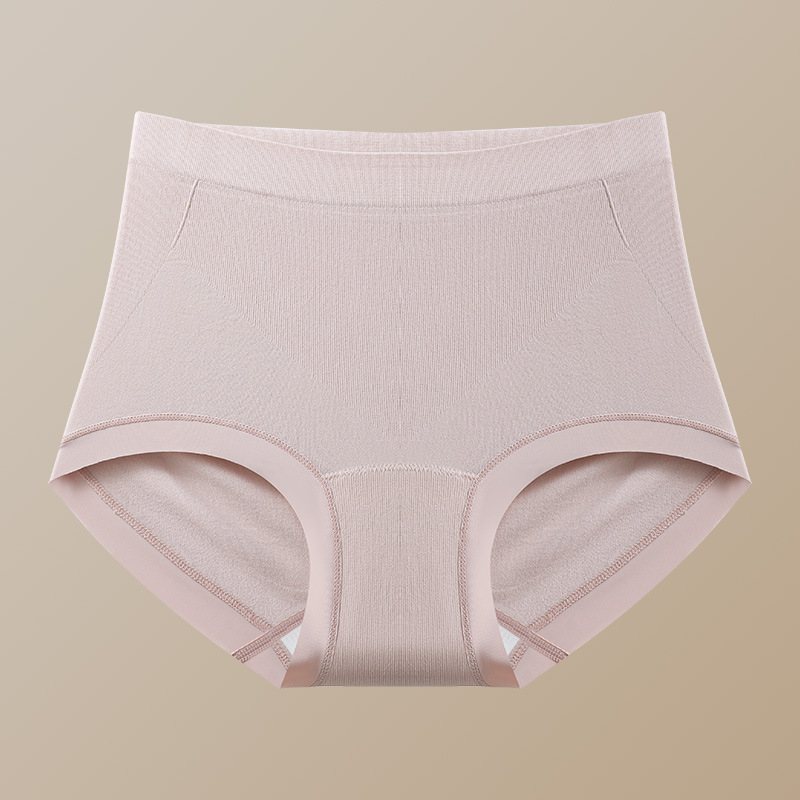 新款无痕高弹轻塑中高腰女士内裤彩纱饺子裤无痕亲肤舒适棉裆内裤详情19