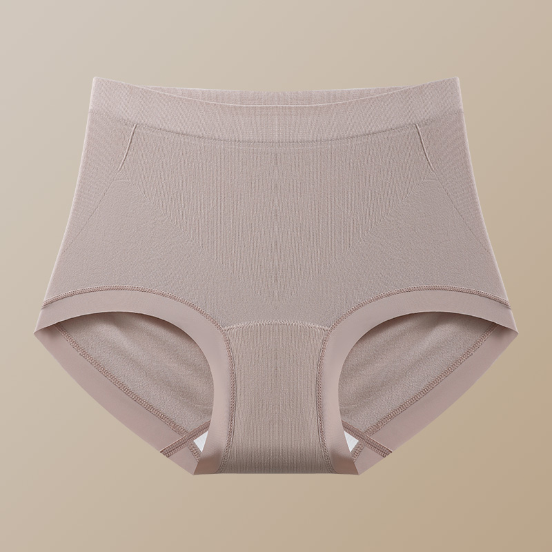 新款无痕高弹轻塑中高腰女士内裤彩纱饺子裤无痕亲肤舒适棉裆内裤详情16