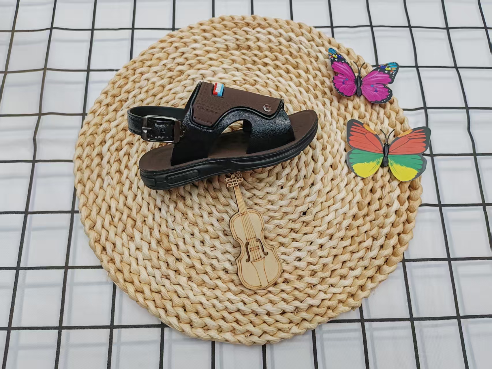 New Summer 2025 open-toe children's simple and anti-slip sandals Specification drawing