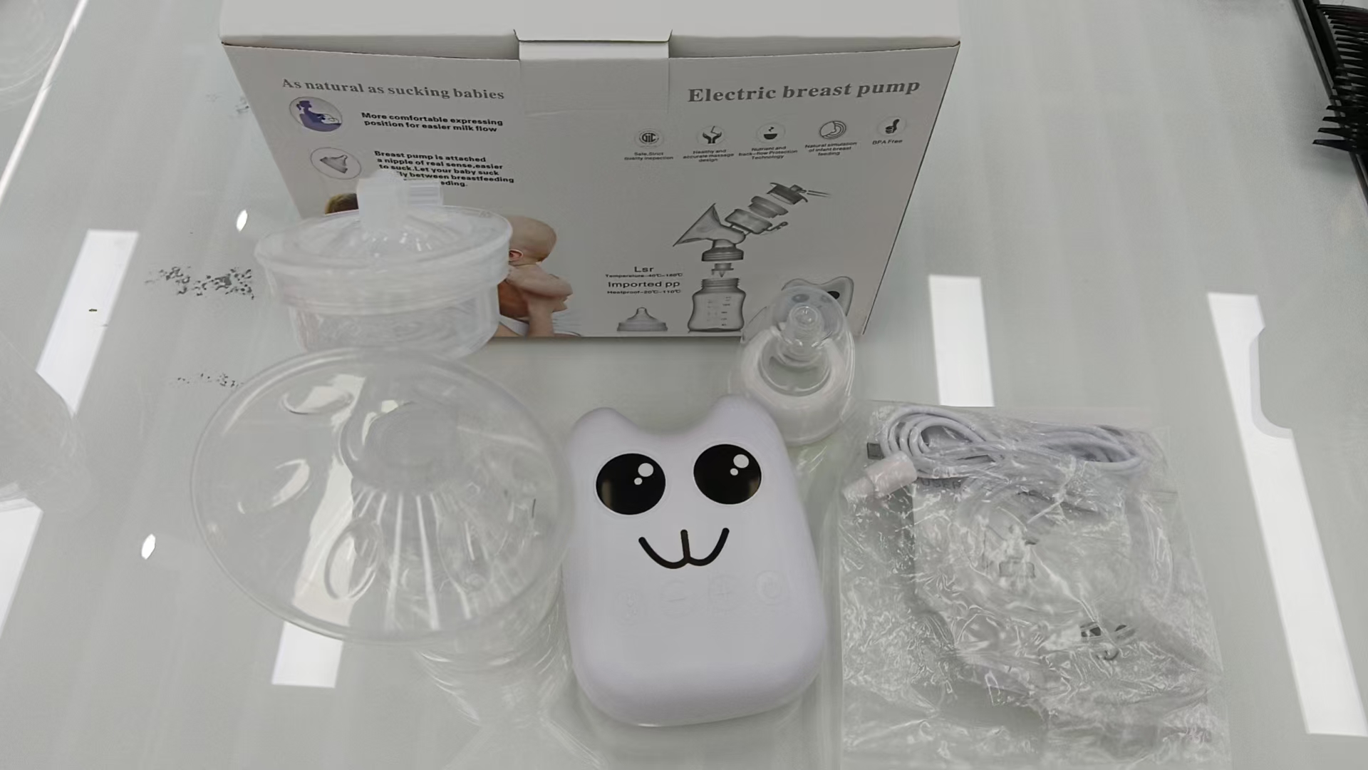 电动吸奶器/穿戴式吸奶器/吸奶器/电动穿戴式吸奶器/穿戴式电动吸奶器细节图