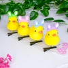 Little Yellow Duck hair clips, cute duck 3D spring Q clips, cross-border foreign trade bestsellers, street stall gifts, hair clips and accessories Specification image