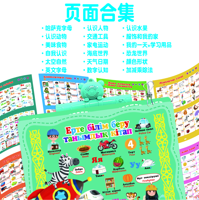 早教卡/ABC启蒙书产品图