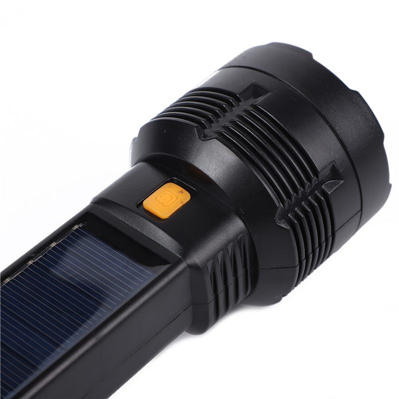 Solar LED high-intensity flashlight, rechargeable portable sales point, outdoor ultra-bright multi-functional fire emergency light, No. 1 dry battery flashlight, flashlight portable light, searchlight, g40 small flashlight Application Scenario