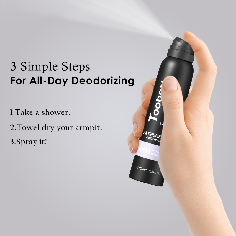 Antiperspirant Deodorant Spray, factory customized armpit spray, long-lasting fragrance, antiperspirant and deodorant Item Picture