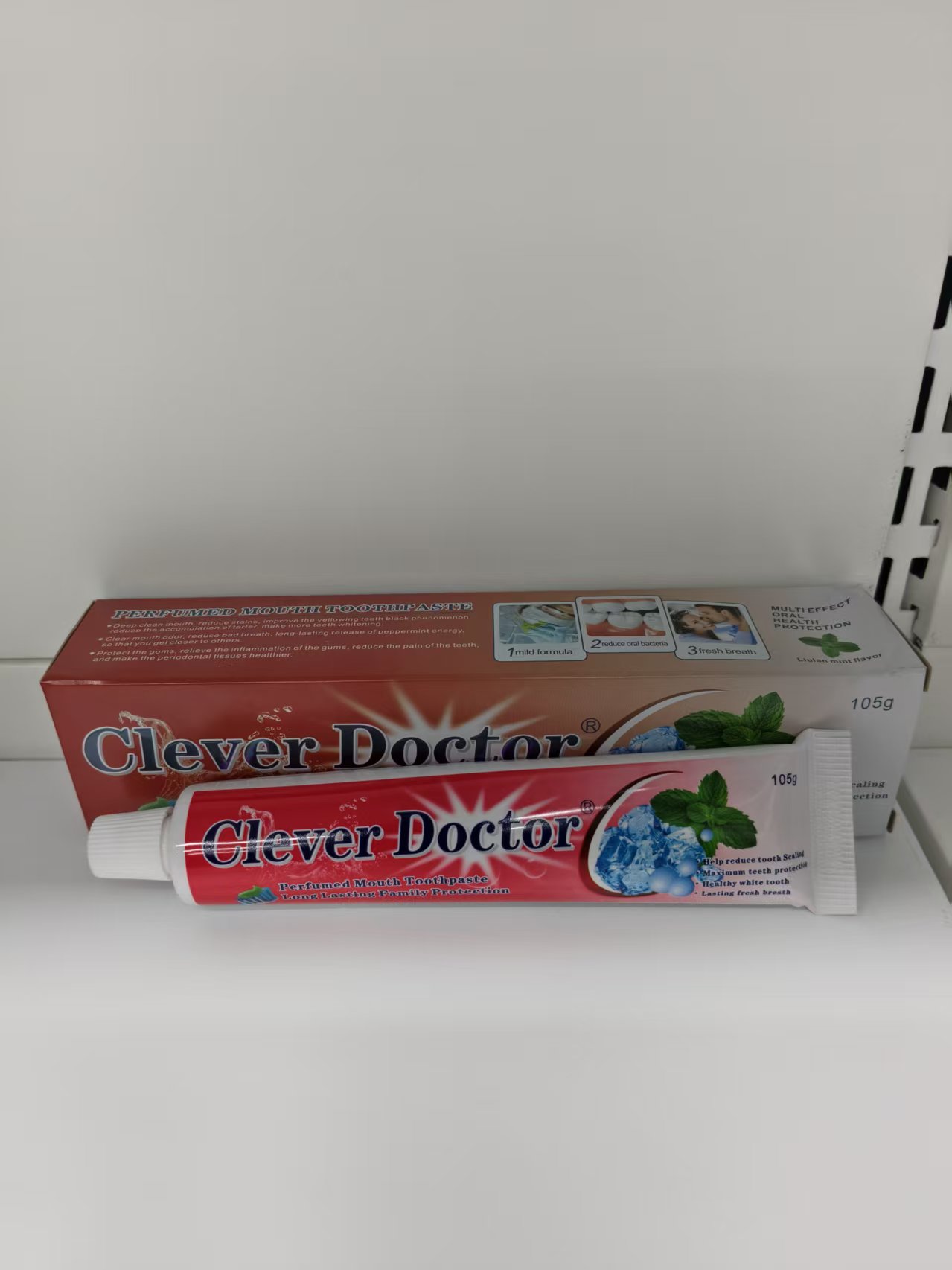 maxi limpio105g toothpaste, cool mint toothpaste, adult toothpaste wholesale export daily necessities Item Picture