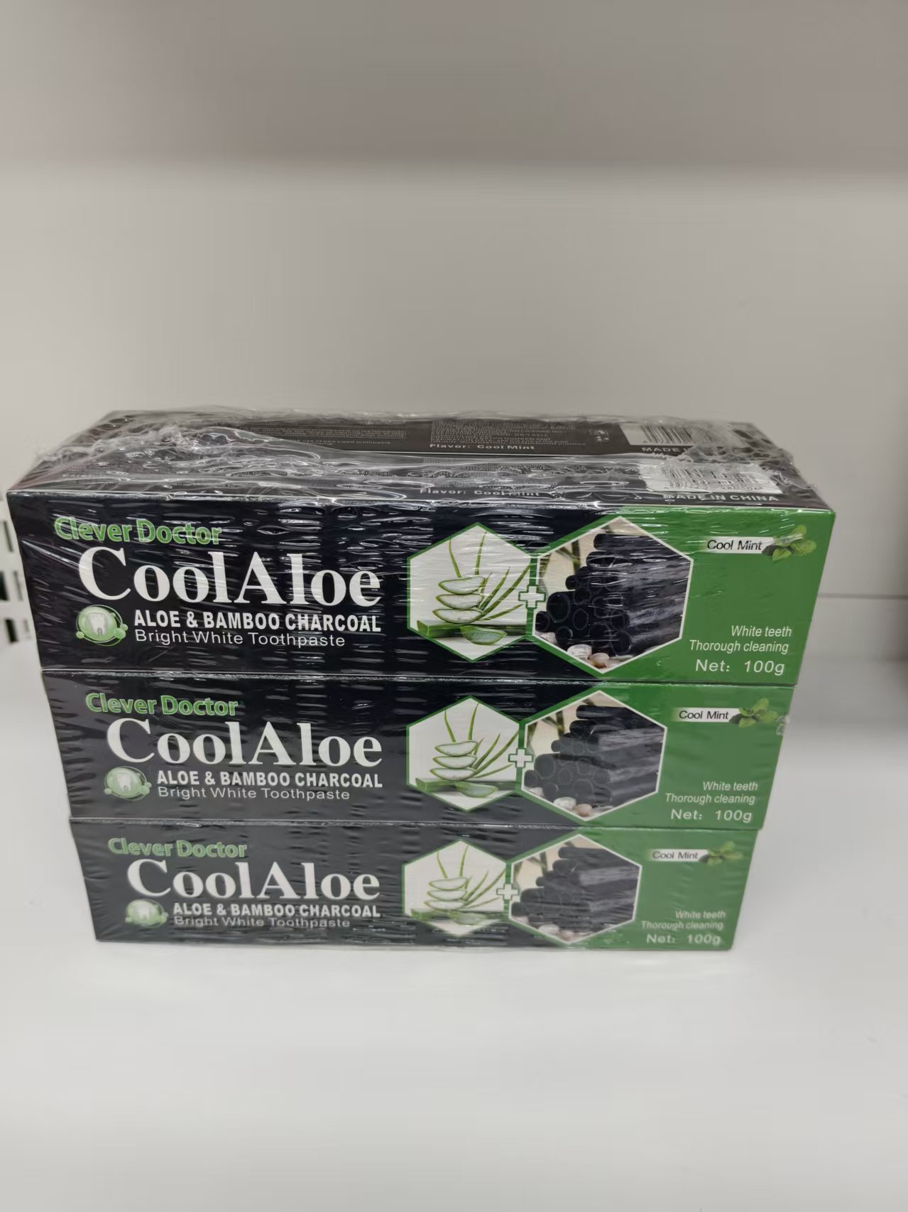 axi Limpio 100g Aloe Vera Bamboo Charcoal Mint Toothpaste Protective Toothpaste Adult Toothpaste Wholesale Daily Necessities