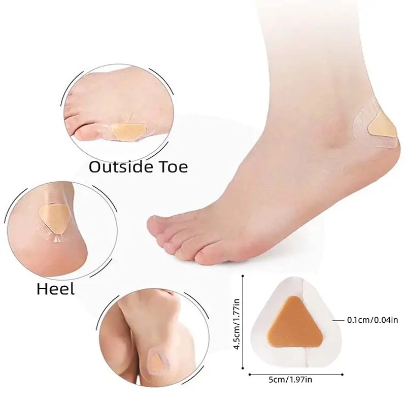 Amazon's best-selling high-heel anti-friction foot stickers, heel stickers for sports shoes, blister stickers, and invisible shoe stickers detail image 8