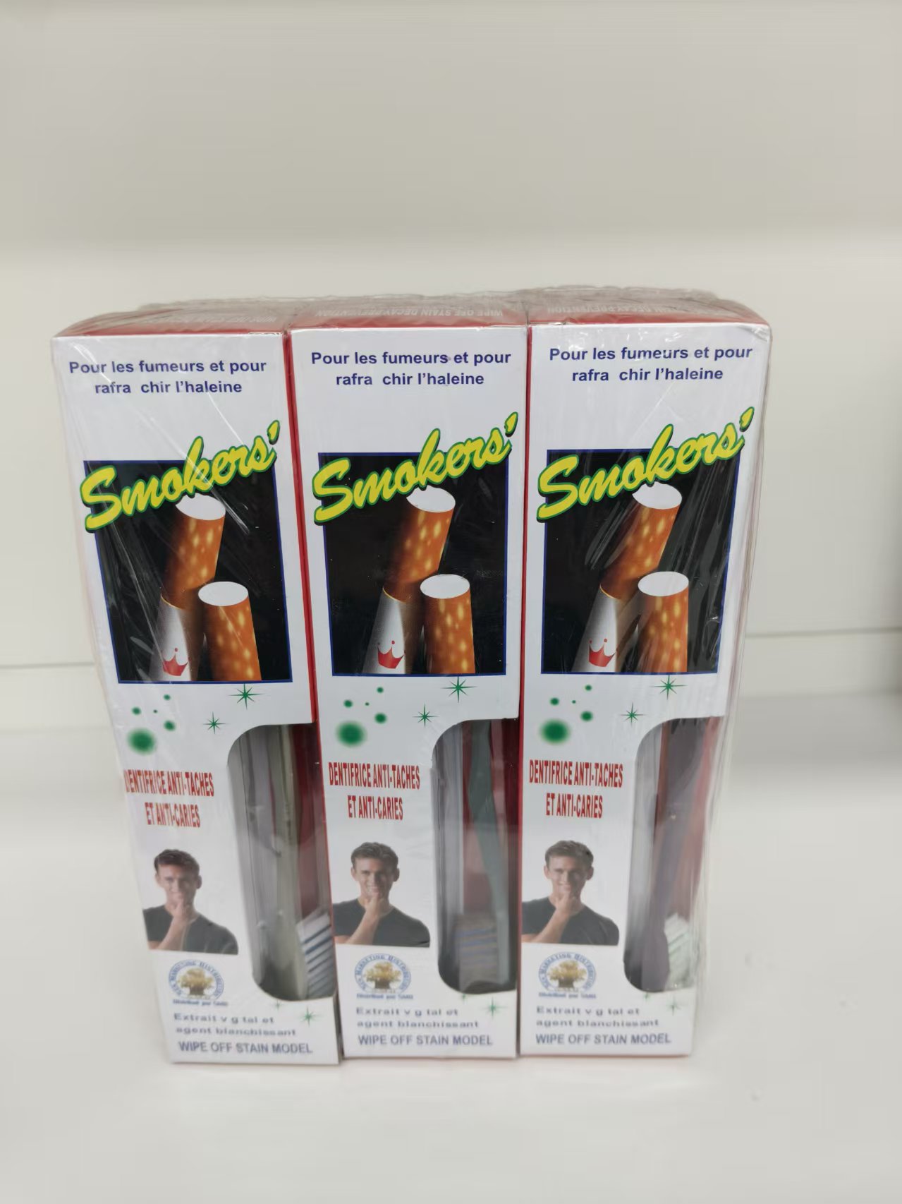 maxi Limpio 105g Chainsmokers Tobacco Stain Remover toothpaste for adults wholesale