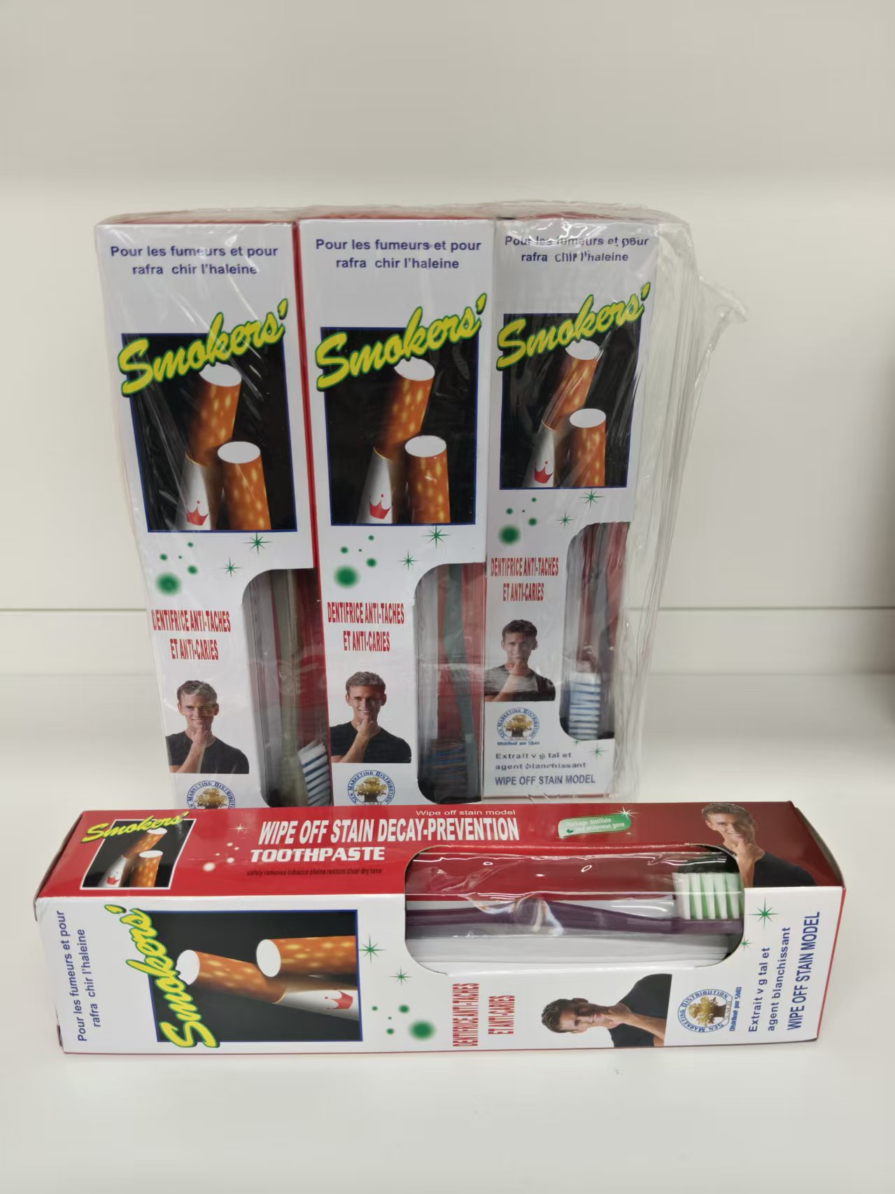 maxi Limpio 105g Chainsmokers Tobacco Stain Remover toothpaste for adults wholesale Item Picture