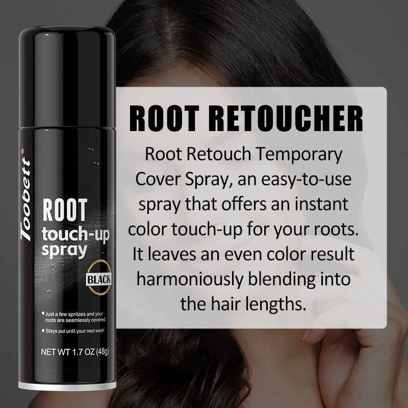 Root Touch up Spray raíces temporales spray tonificante raíces de secado rápido spray de cobertura Application Scenario