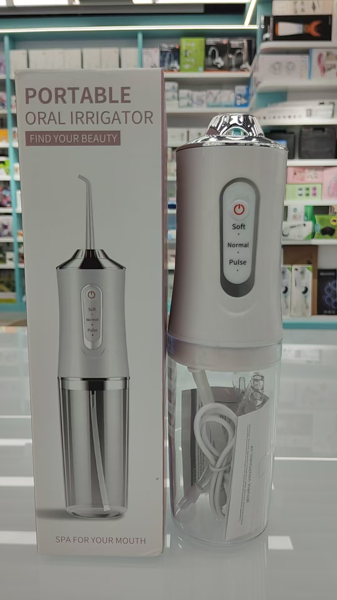 电动冲牙器家用洗牙器便携式水牙线口腔牙齿深度清洁产品图