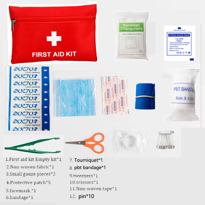 Large-sized hand-carried emergency kits, medical rescue kits, car emergency kits, and outdoor travel first aid kits detail image 3