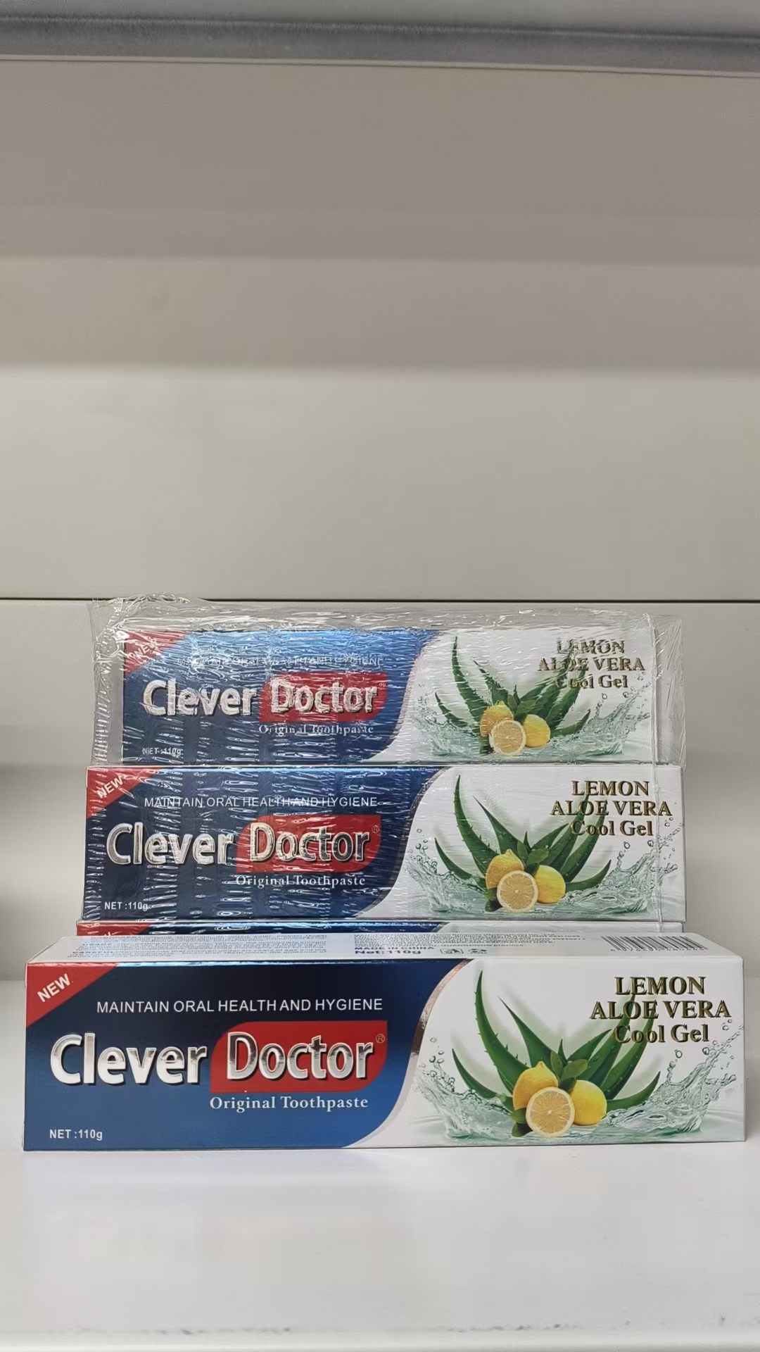maxi limpio110g Lemon toothpaste English Toothpaste Adult toothpaste Wholesale Export Daily necessities Specification image
