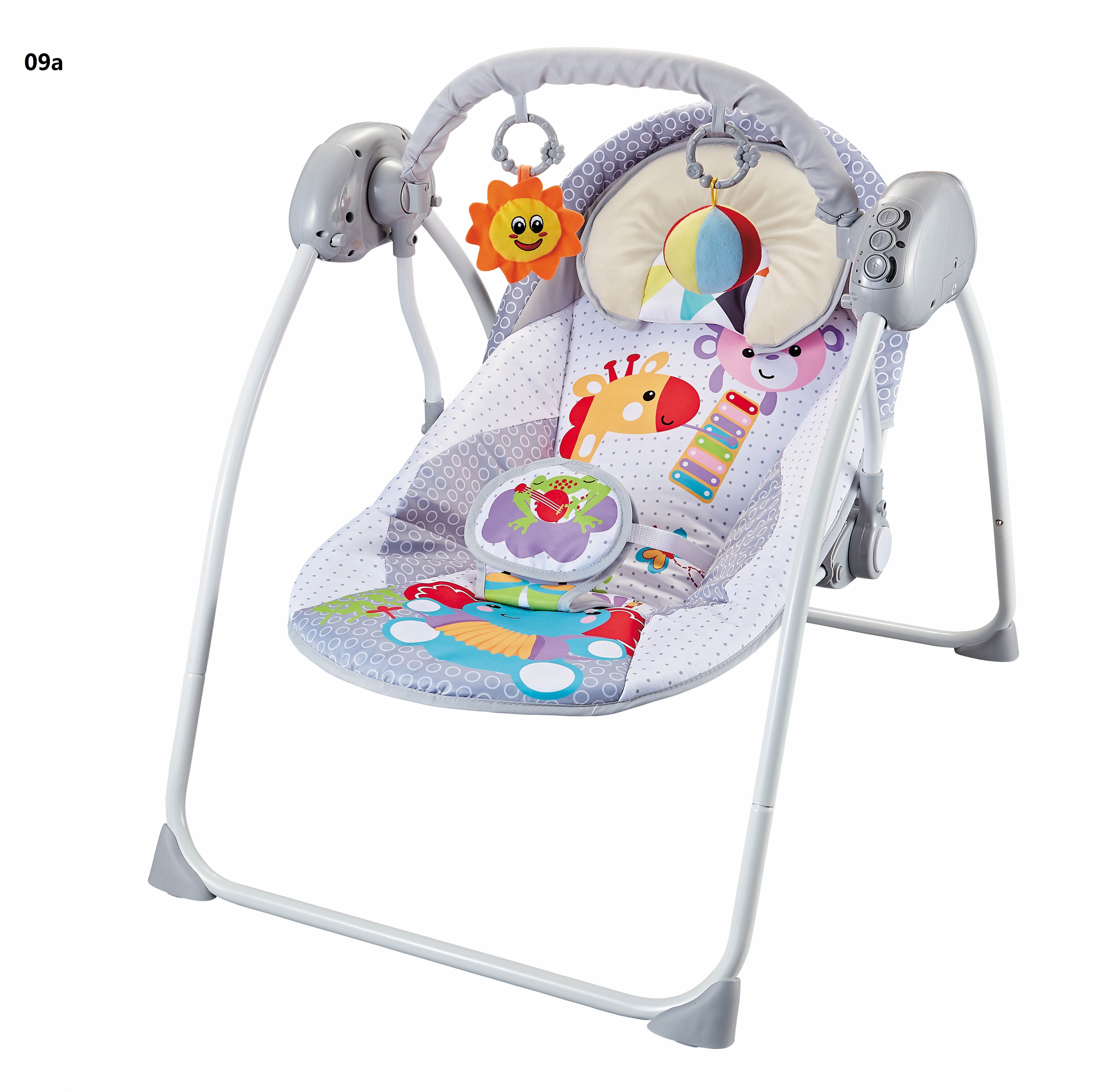Baby electric rocking chair, cradle, baby comfort lounge chair, large rocking chair, remote control swing, cradle bed, lullaby rocking bed Specification image