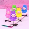 The new popular online product is selling a plush hairpin headpiece with a sprouting clip, a children's three-dimensional spring animal flocking hairpin Application Scenario