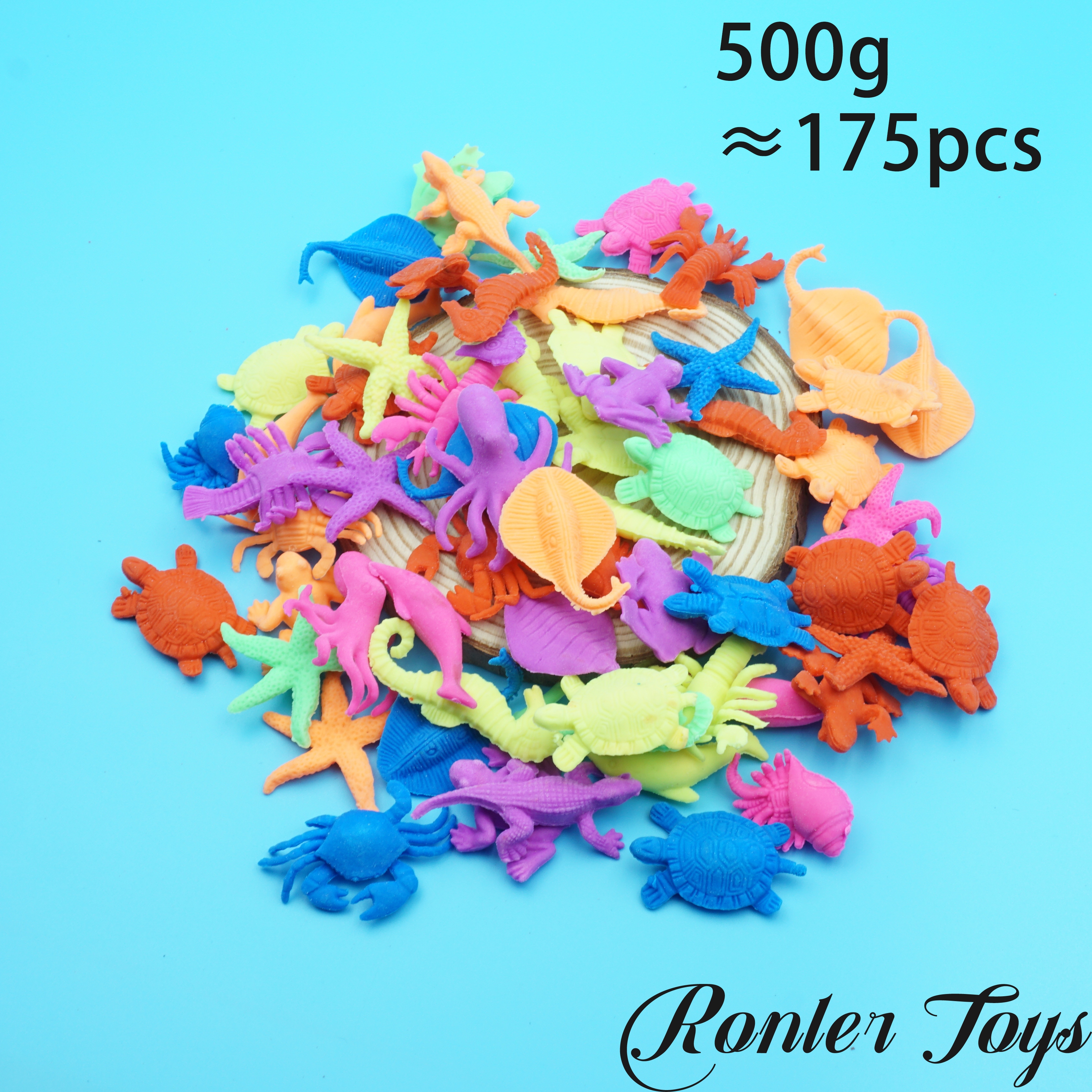 章鱼捏捏/乳胶宠物玩具/3d打印/模型/仿真动物白底实物图