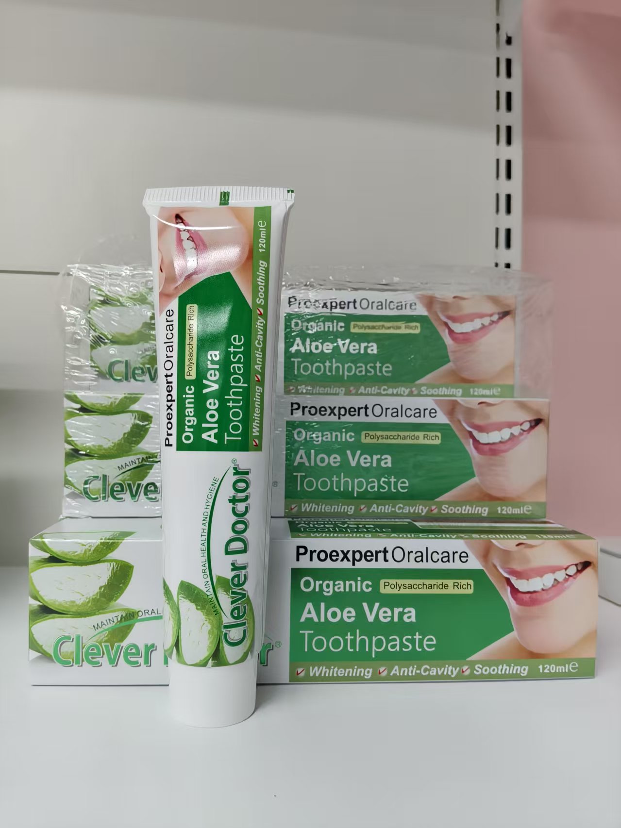 maxi limpio120g牙膏水晶膏体英文牙膏成人牙膏批发出口日用品细节图