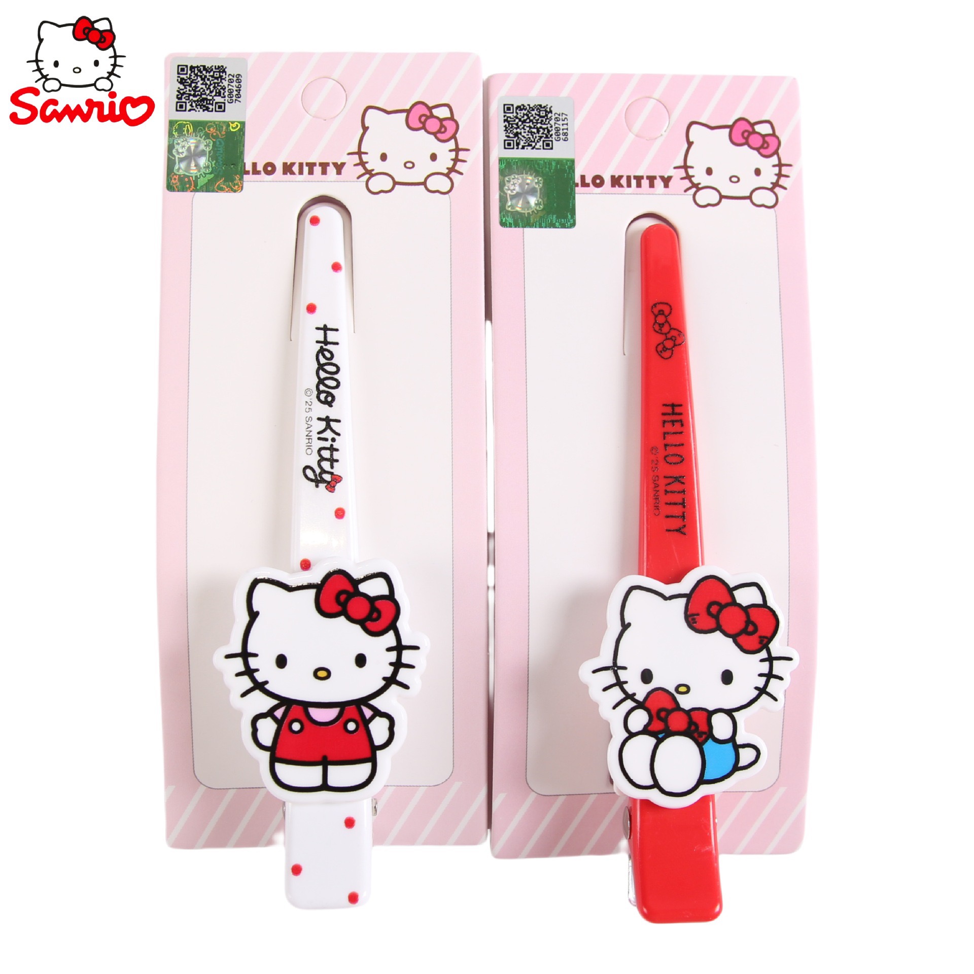 凯蒂猫萌系发卡女童公主风发饰套装KT猫蝴蝶结发夹宝宝碎发装饰