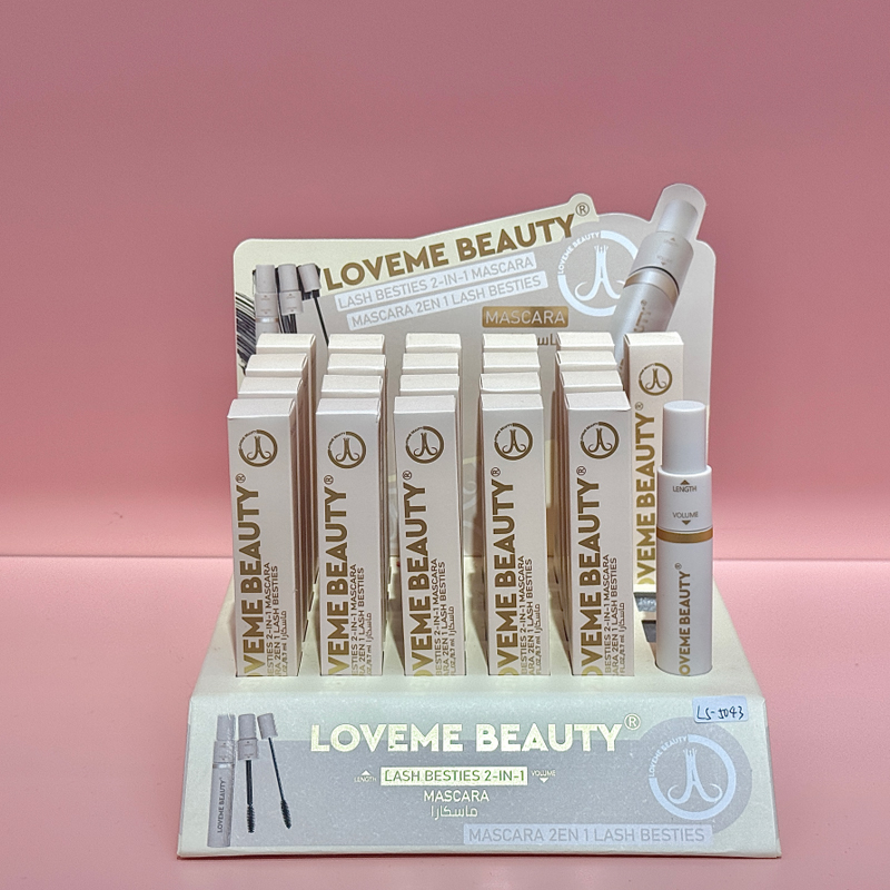 Custom Mascara Lash Besties 2in1 - Loveme Beauty