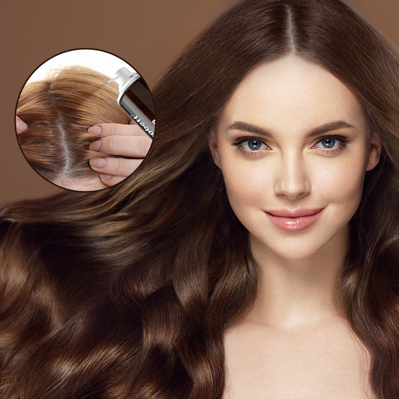 Root Touch up Spray marrón raíces temporales maquillaje spray de fábrica personalizado secado rápido máscara de raíces de cabello spray de máscara de raíces de cabello tinte temporal Item Picture