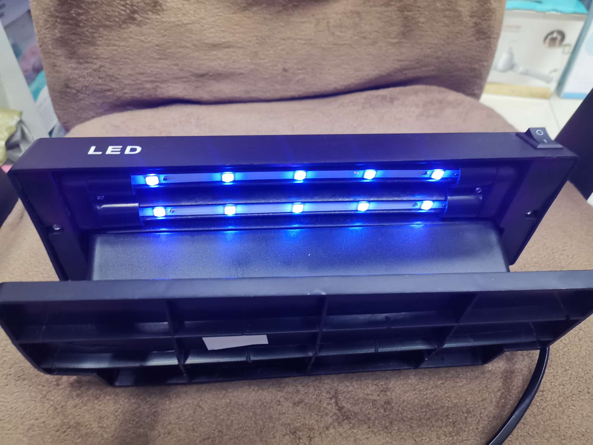 验钞机TK-2028紫光验钞灯 双紫外线灯荧光灯 台式验钞灯 验钞机点钞机验钞机巴基斯坦货币机器产品图