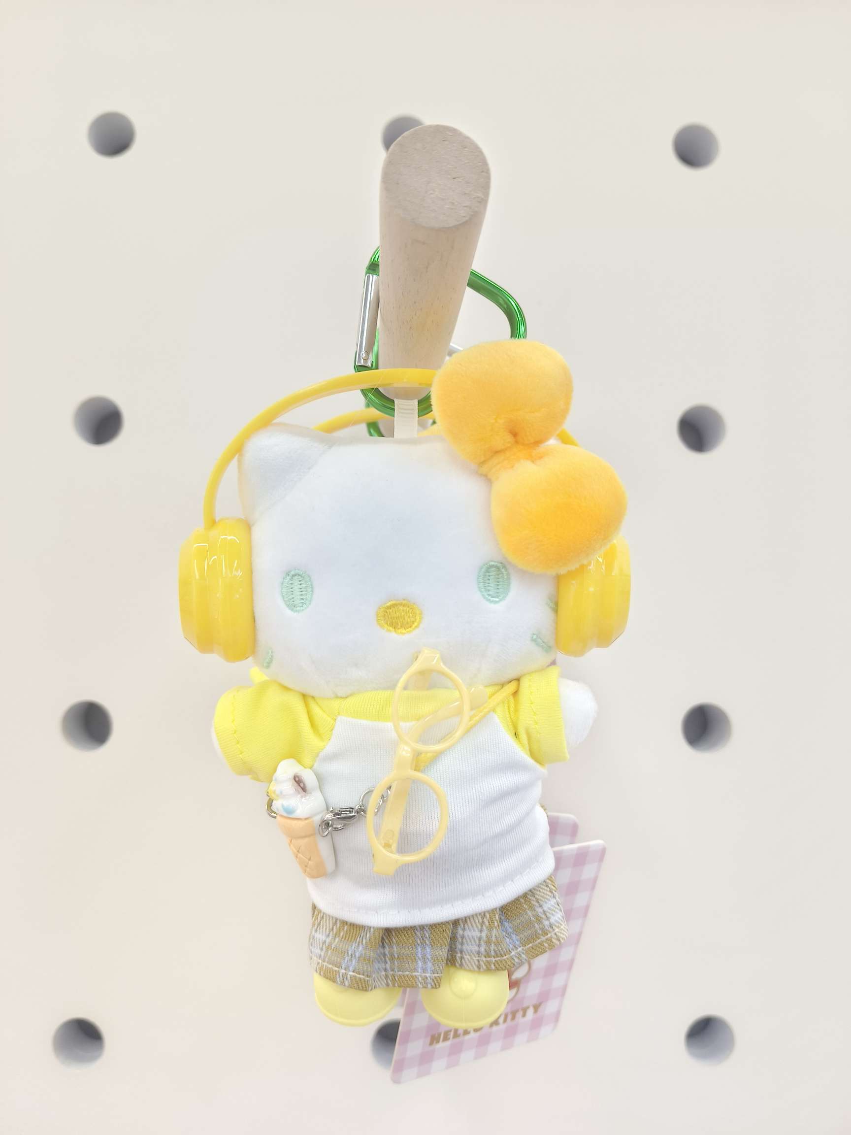 华夫黄色套装眼镜款+站姿绿kt猫