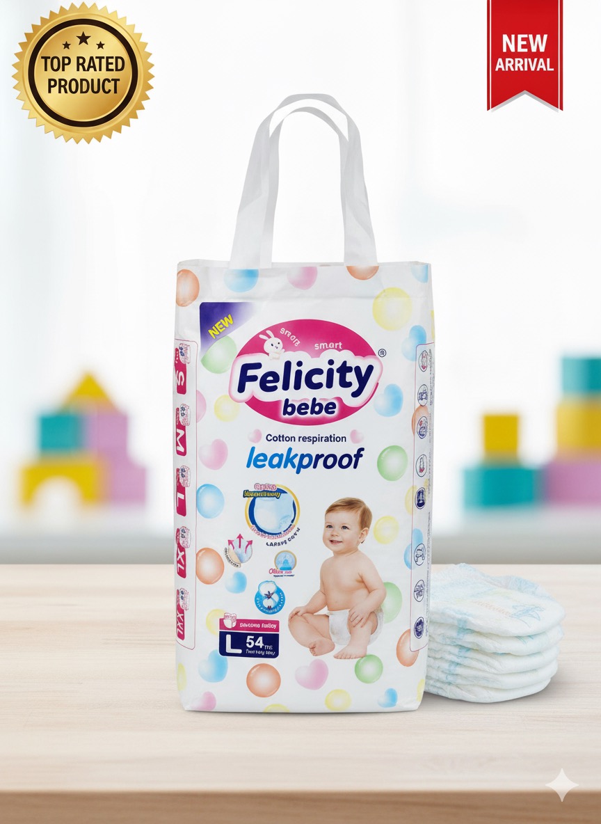 Full-body two-piece baby pull-up pants are exported to Southeast Asia, Central Asia and South America. They are one-piece baby pull-up pants