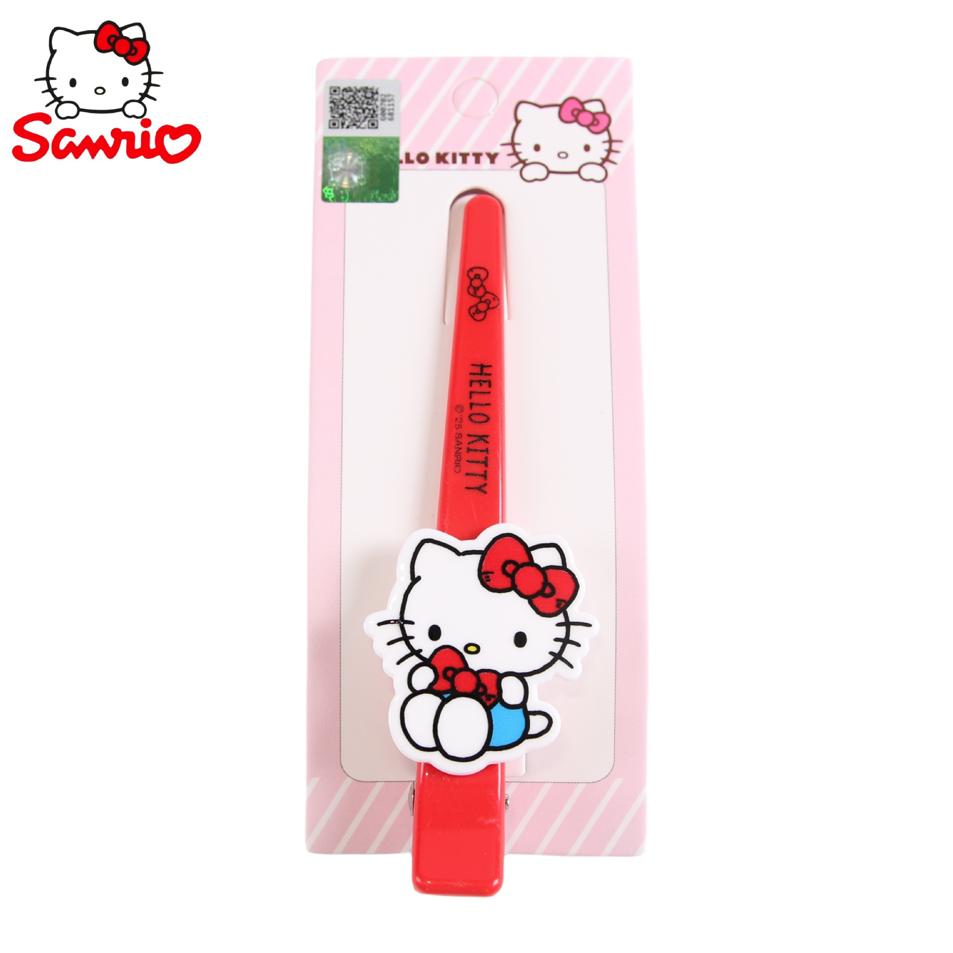 凯蒂猫萌系发卡女童公主风发饰套装KT猫蝴蝶结发夹宝宝碎发装饰产品图