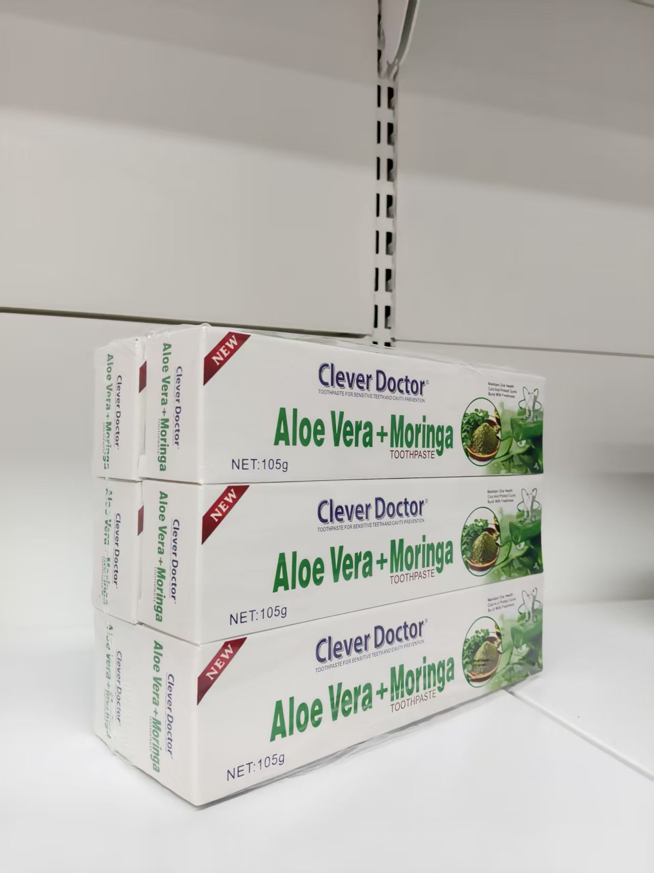 maxi limpio 105g Aloe Moringa Toothpaste English Toothpaste Adult Toothpaste Wholesale Export Daily Necessities details Picture