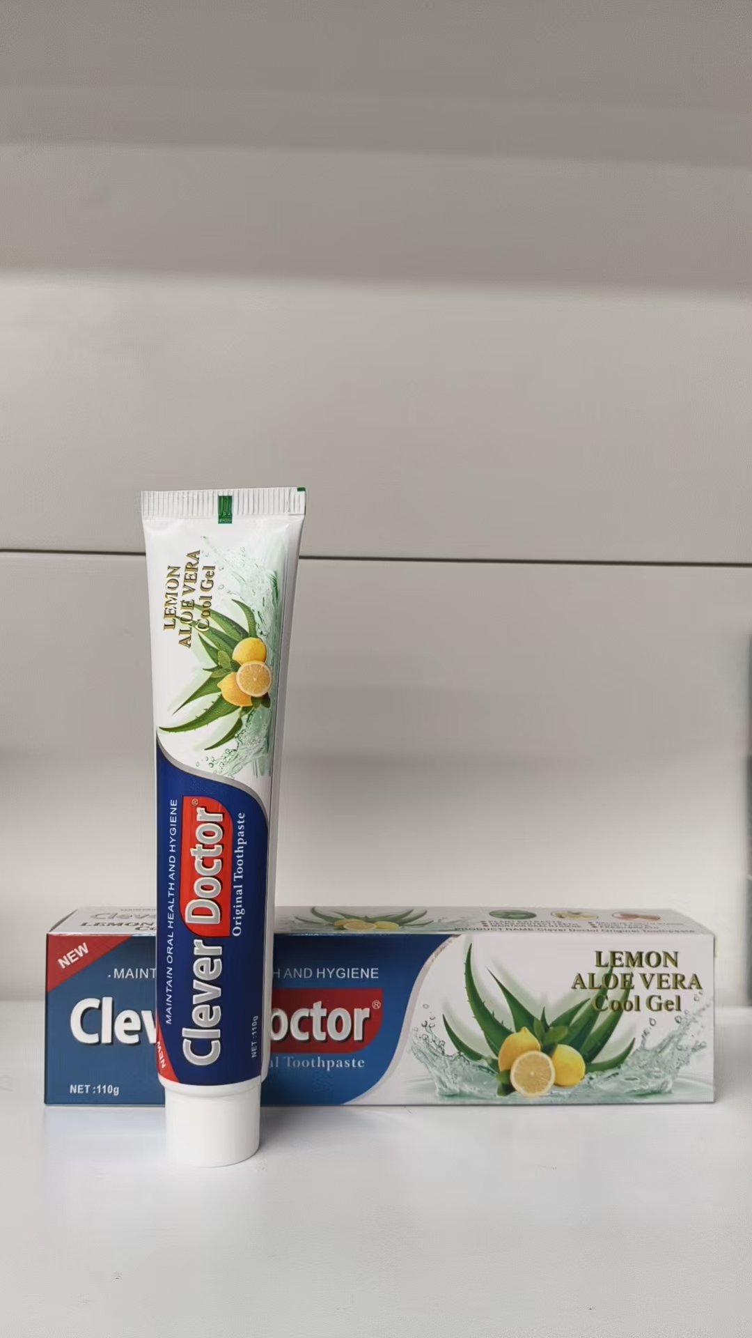 maxi limpio110g Lemon toothpaste English Toothpaste Adult toothpaste Wholesale Export Daily necessities details Picture