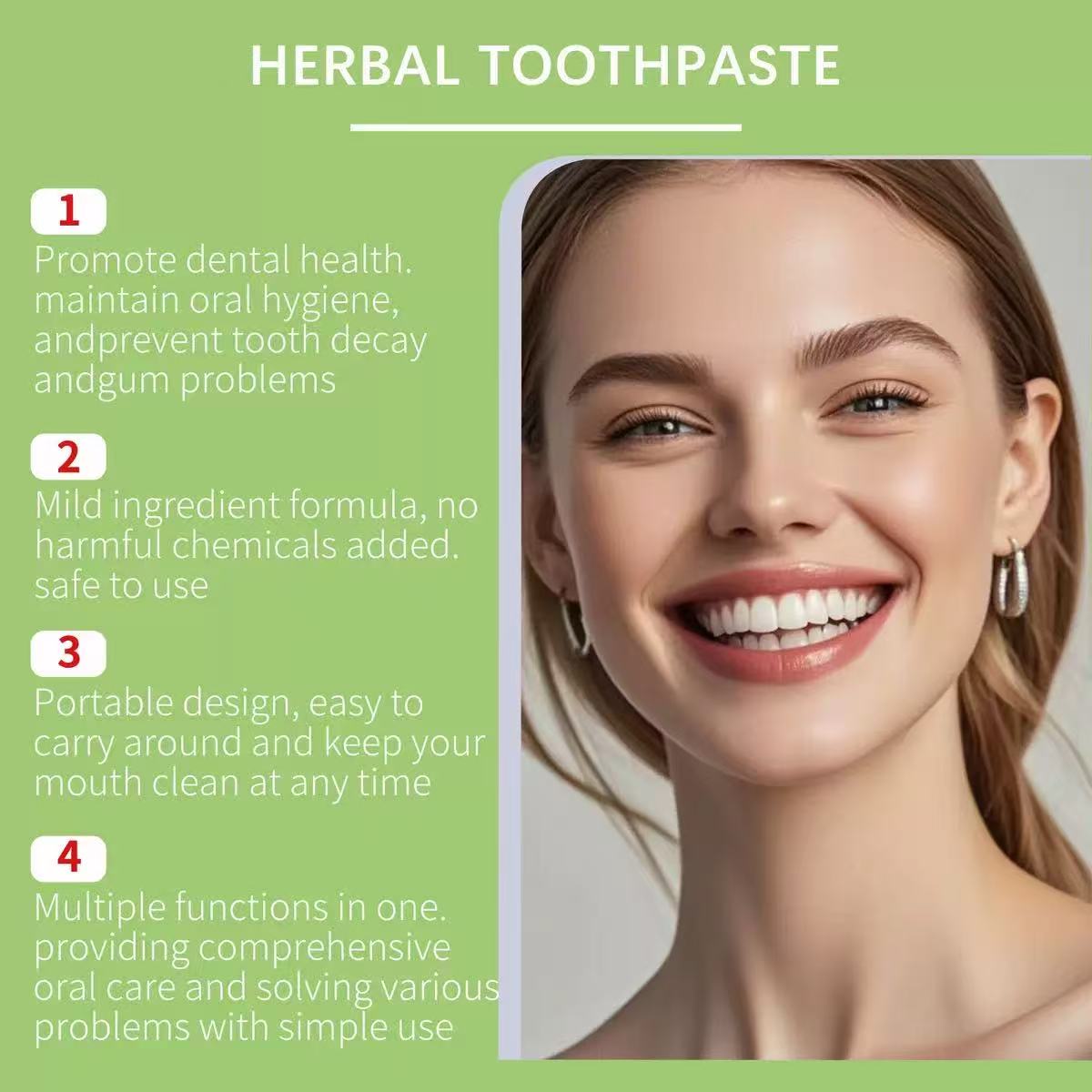 maxi limpioAloe105g Aloe toothpaste, toothpaste with toothbrush, adult toothpaste, export daily necessities details Picture