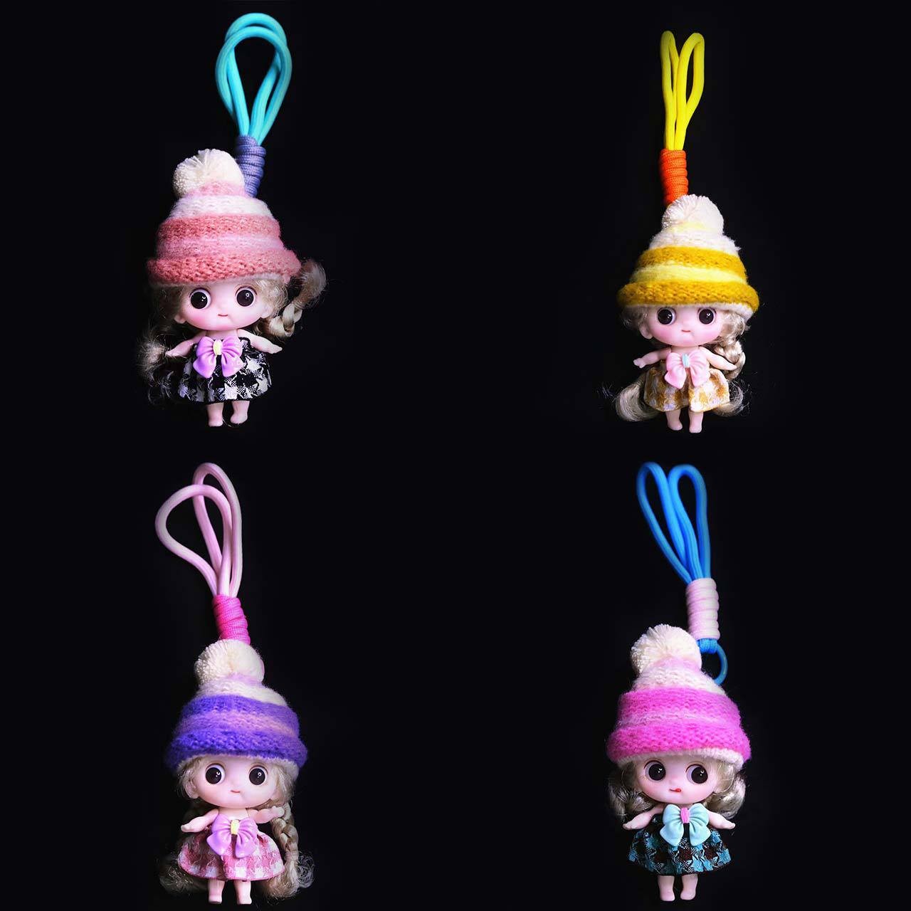 Trendy and fashionable multi-color card, love cartoon doll accessories, pendants, dolls with a girlish heart, doll figurines, backpack pendants Item Picture