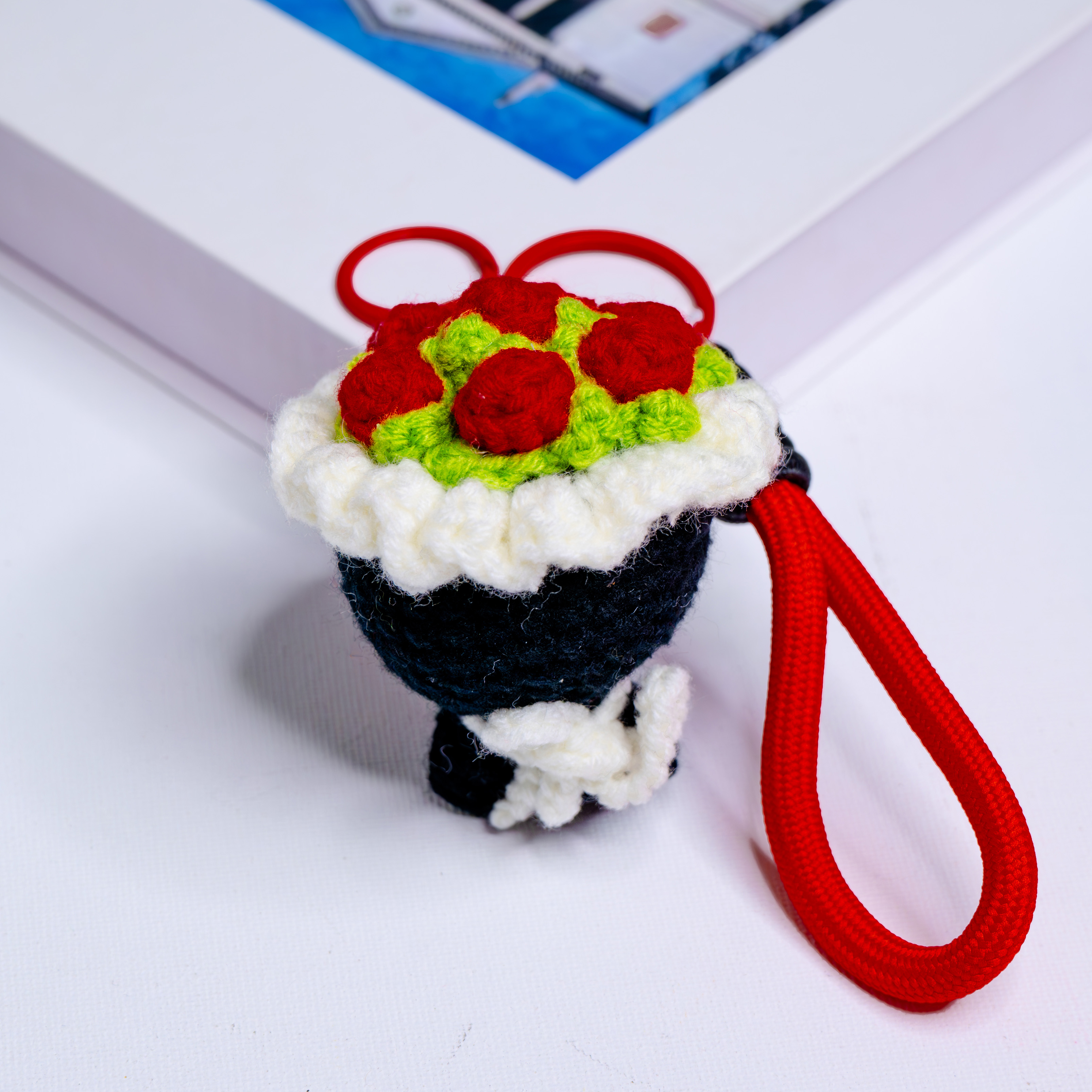 Finished wool flower bouquets, sunflower decorative bouquets Item Picture