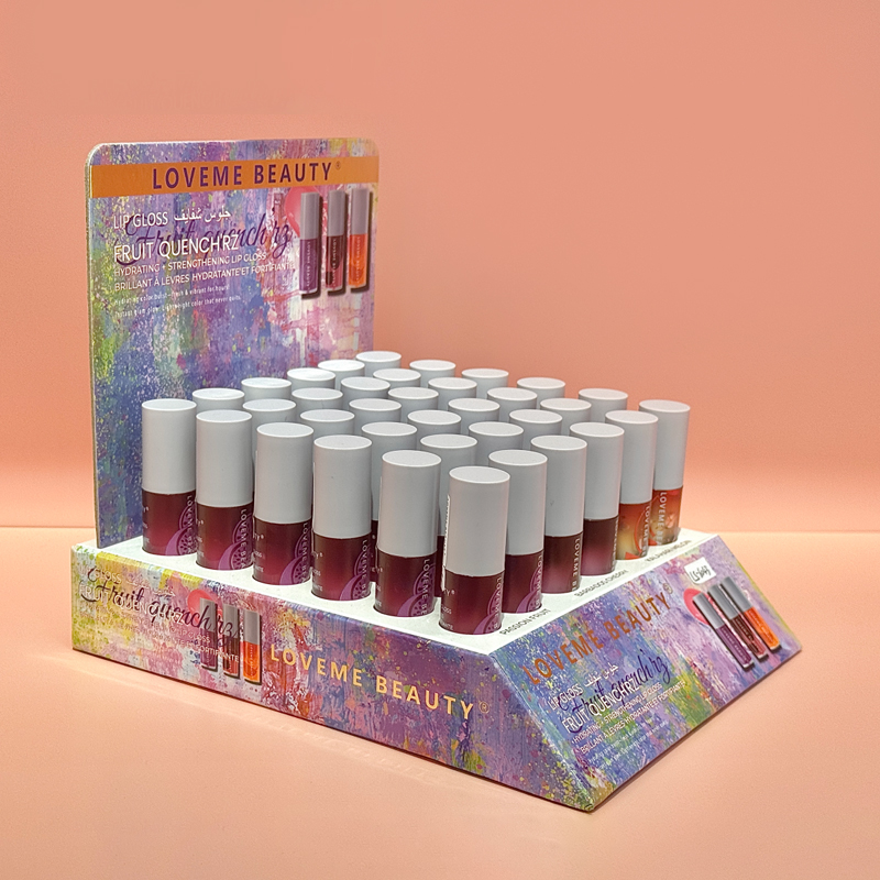 Custom Lip Gloss Fruit Quench'rz- Loveme Beauty & 3 colors details Picture