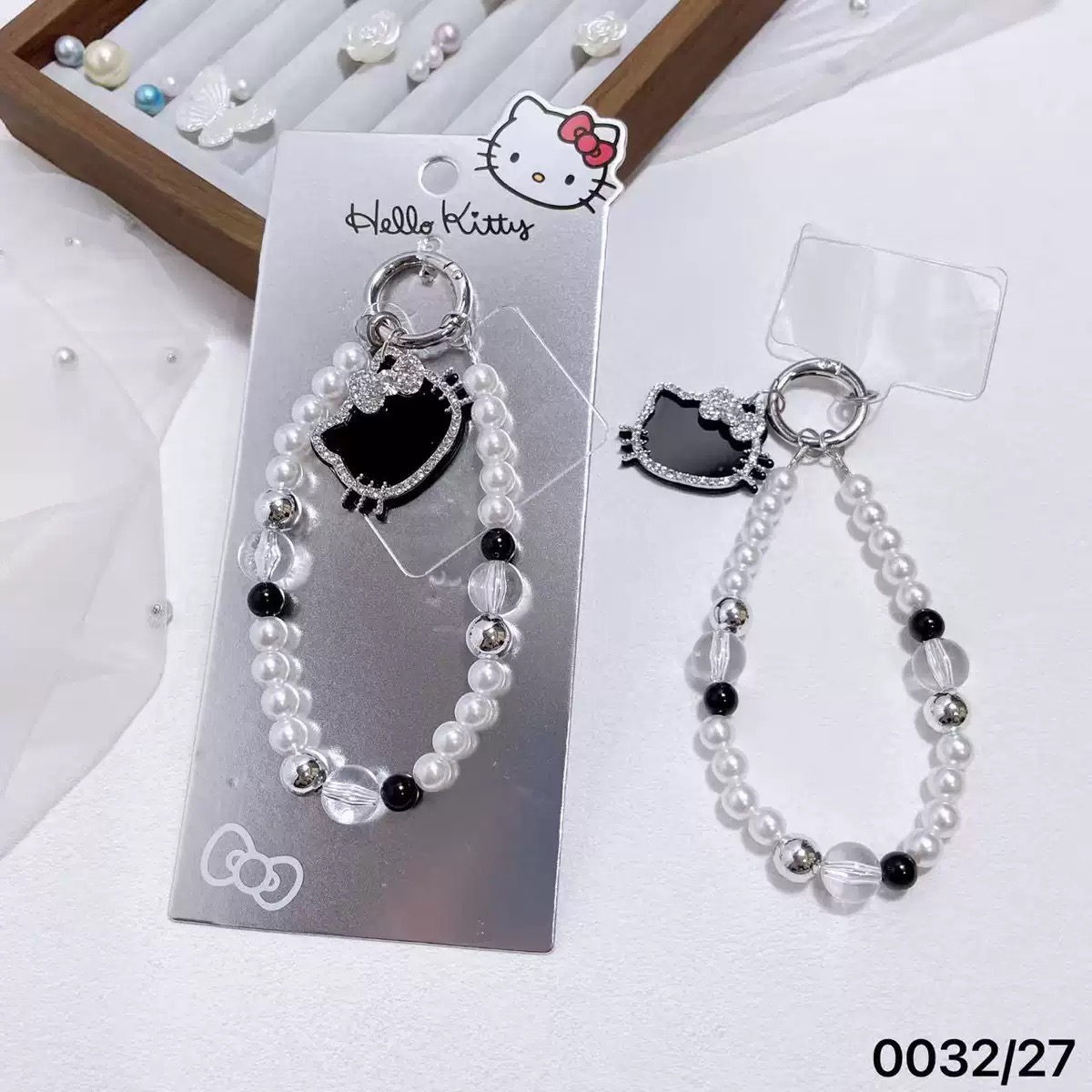 KT猫卡通发卡女宝甜美发夹套装少女心蝴蝶结头饰儿童可爱猫咪发饰产品图