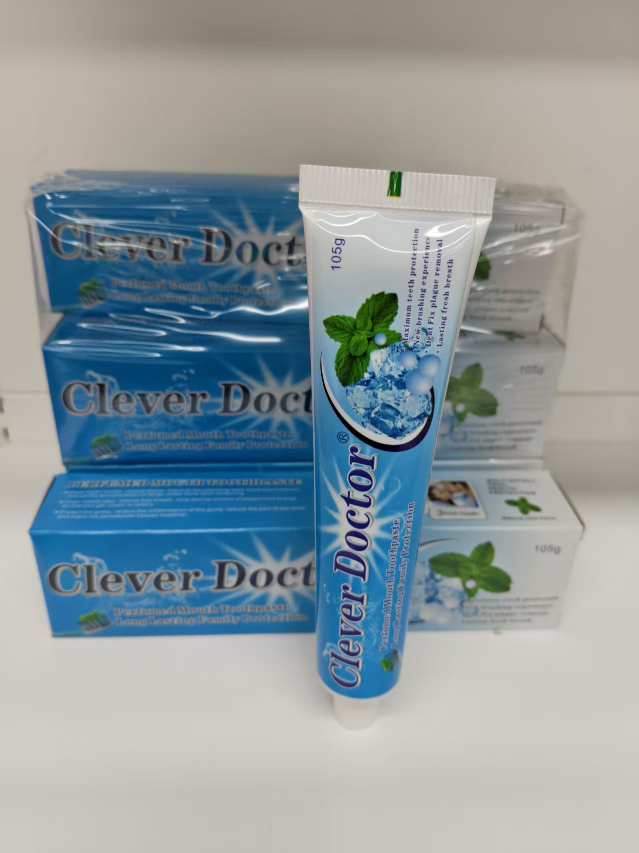 maxi limpio105g Refreshing Mint Toothpaste Long-lasting Protection Toothpaste Adult toothpaste Wholesale Daily Necessities details Picture